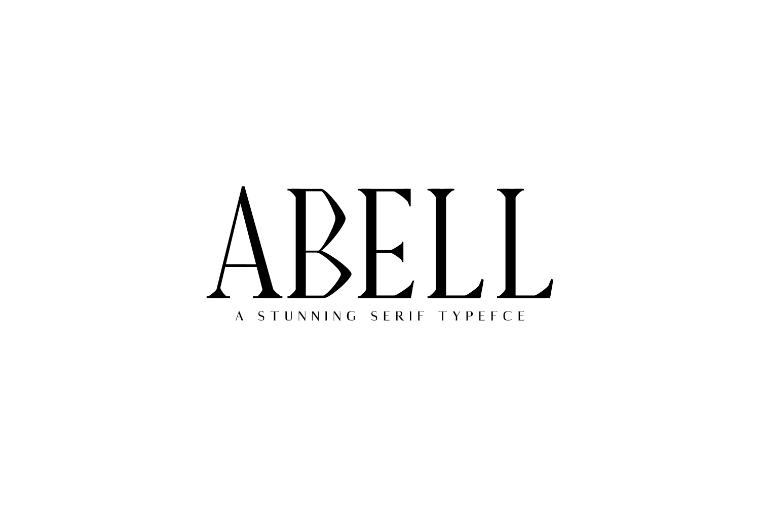 Abell: An Art Deco Serif Font for Makers