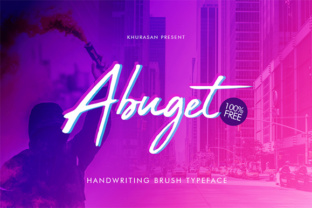 Abuget Free Script: A Maker’s Favorite Typeface