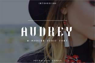 Audrey: A Modern Serif Font for Makers