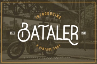Bataler Font: Elevate Your Brand Identity