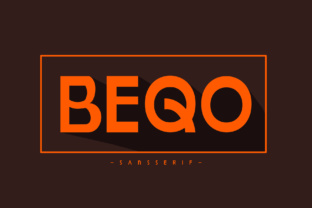 Beqo: A Modern Sans Serif Font for Branding