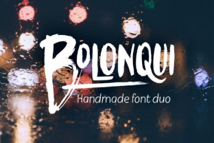 Bolonqui Duo: A Handmade Display Font for Editors