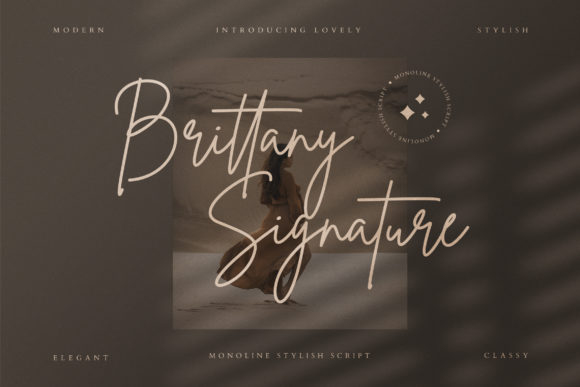 Brittany Signature Script: A Typeface for Bold Campaigns