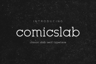 Comic Slab Typeface for Bold Branding