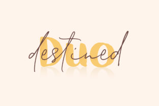 Destined Duo: A Premium Font for Modern Web Design