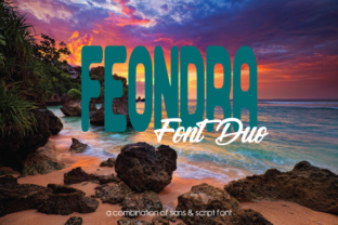 Feondra Duo: A Typeface That Elevates Your Brand
