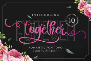 Forever Together Duo: An Editorial Typeface