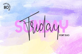 Friday Sunday Duo Typeface for Marketers
