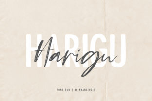 Harigu Duo: A Typeface for Consistent Branding