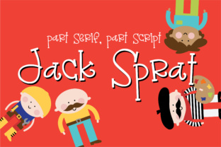 Jack Sprat: A Whimsical Serif Font for Editorial Charm