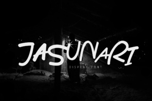 Jasunari: A Modern Script Font for Web Design