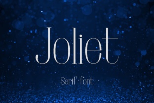 Joliet Serif Font for Elegant Crafts