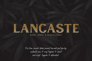 Lancaste Family: A Versatile Typeface for Web Design