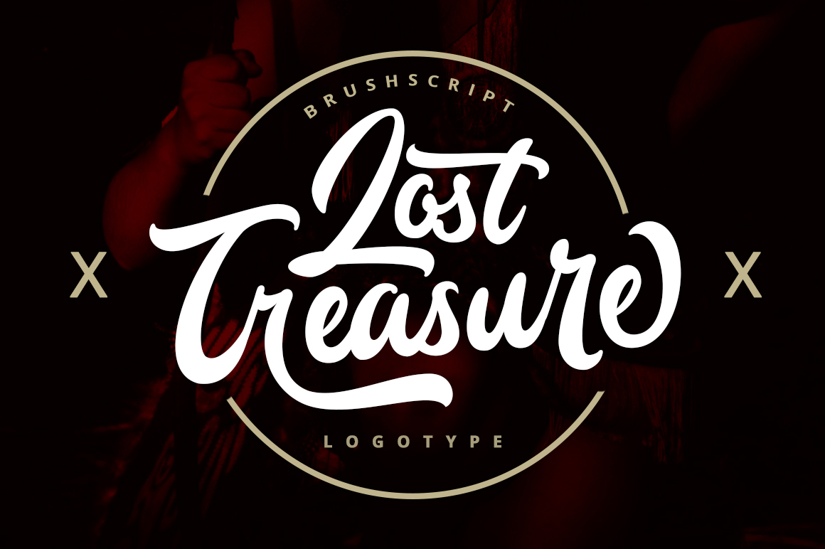 Lost Treasure Font for Handmade Makers