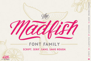 Madfish Family Typeface for Branding