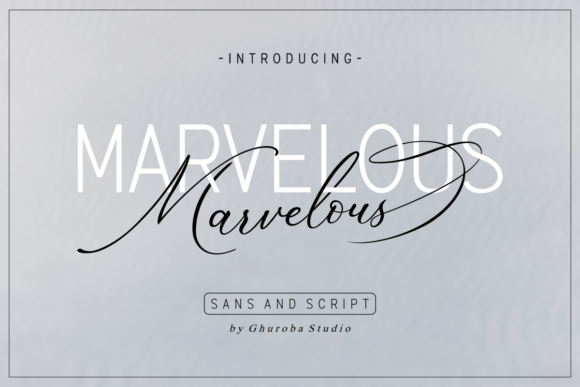 Marvelous Duo: A Versatile Typeface for Modern Campaigns