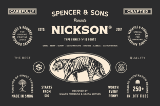 Nickson: A Display Typeface for Editorial Soul