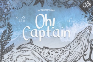 Oh Captain Font Review: Bold Branding for Small Business