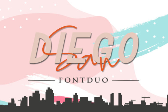 San Diego Duo: A Typeface for Modern Brands