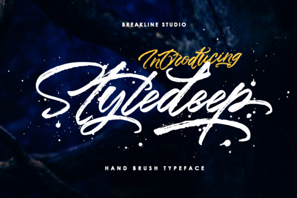 Styledeep: A Handwritten Font for Crafters