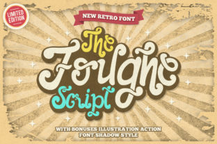 The Foughe Script: A Vintage Typeface for Editorial Design