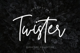 Twister Script: A Handwritten Font for Modern Web Design