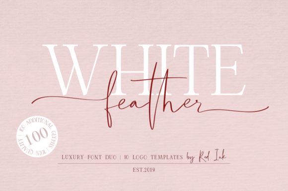White Feather Duo: A Typeface for Editorial Design