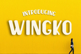 Wingko: A Playful Script Font for Brand Identity